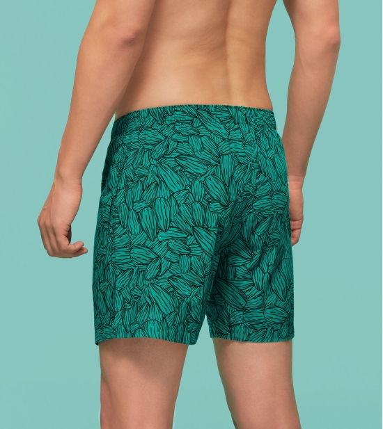 Remix Cotton Boxers Nutty Green XL