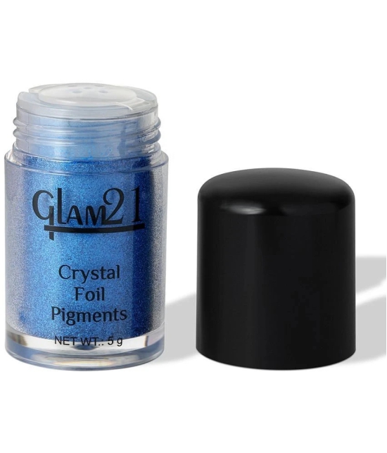 Glam21 Blue Shimmer Pressed Powder Eye Shadow 5