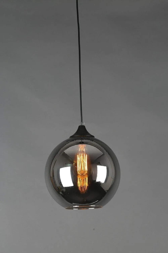 HDC Modern and Luxury Smoke Glass Pendant