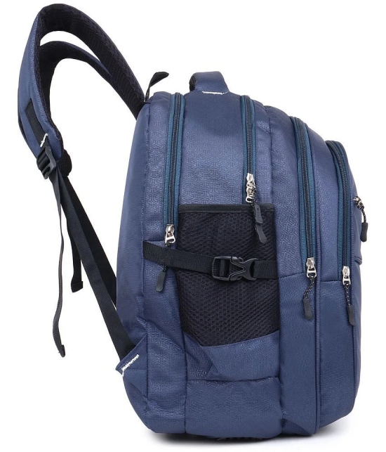 Da Tasche 35 Ltrs Blue Polyester College Bag - Blue