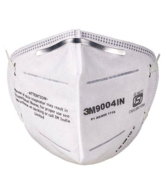 3M 9004IN Particulate Respirator, White - Pack of 5