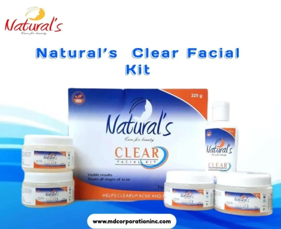 Naturals Care For Beauty - Clear Facial Kit For Pimples (325gm)