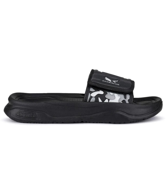 Bersache Black Mens Slide Flip Flop - None