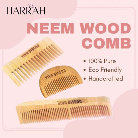 Baby Bliss Neem Wood Comb