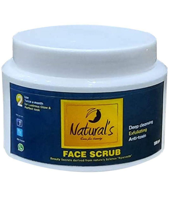 Natural's care for beauty - Skin Brightening Facial Scrub For Men & Women ( Pack of 1 )