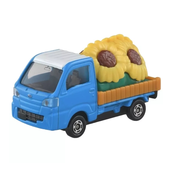 Takara Tomy Tomica Die-cast Car No.107 Subaru Sambar Sunflower