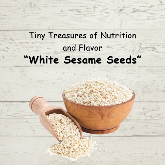 White Sesame Seeds (Safed Til)-250G