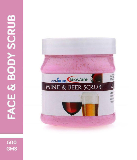 Biocare Gemblue Wine & Beer Scrub 500 gm