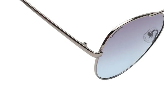 Blue Pilot Rimmed Sunglasses (M258BU6V)