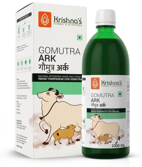 Krishnas Herbal & Ayurveda Gomutra Ark 1000 ml