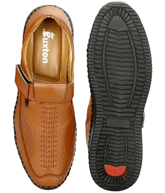 Buxton - Tan Mens Sandals - None