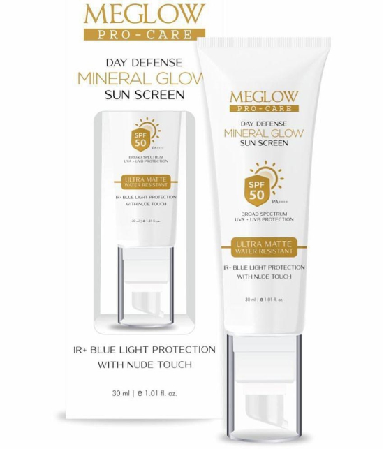 Meglow SPF 50 Sunscreen Cream For All Skin Type ( Pack of 1 )