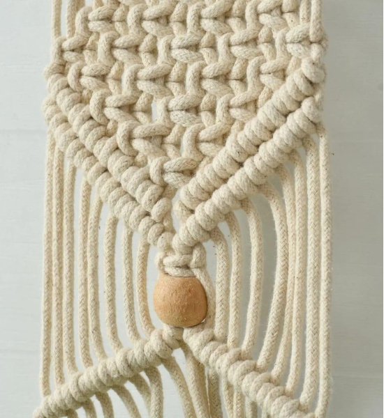 Macrame Hanger Planter Diamond Knots