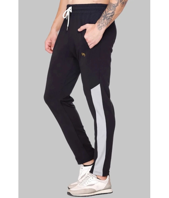 LEEBONEE Black Polyester Mens Trackpants ( Pack of 1 ) - None