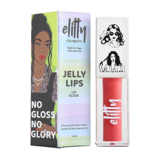 Jelly Lips Lip Gloss --Pretty Extra