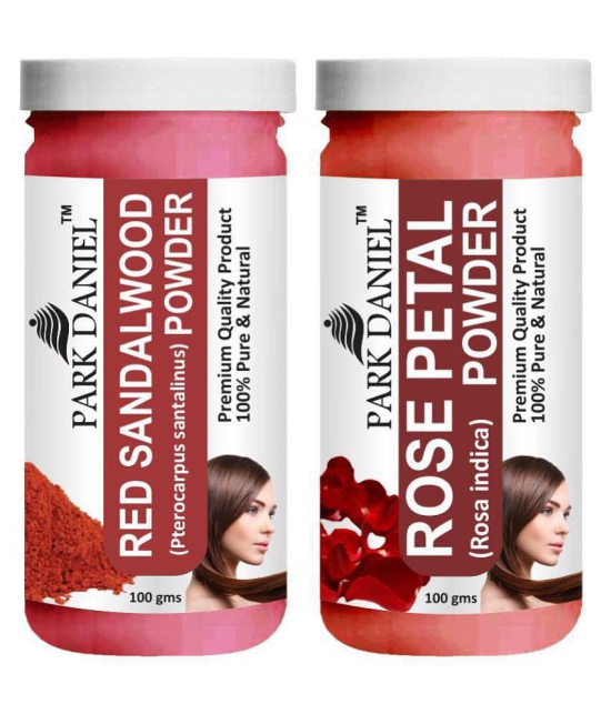 Park Daniel  Red Sandalwood &    Rose Petal Powder  Hair Mask 200 g Pack of 2