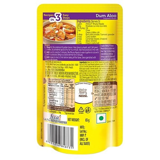 Maggi Bhuna Masala - Korma, 65 G