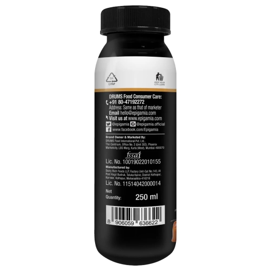 Epigamia Vanilla Protein Milkshake 250Ml, 1 Pc