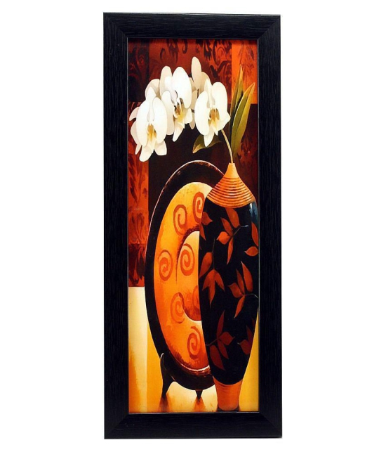 Indianara - Floral Painting With Frame