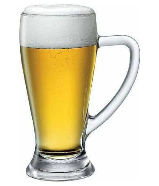 Somil Beer Mug Glasses Set,  250 ML - (Pack Of 2)