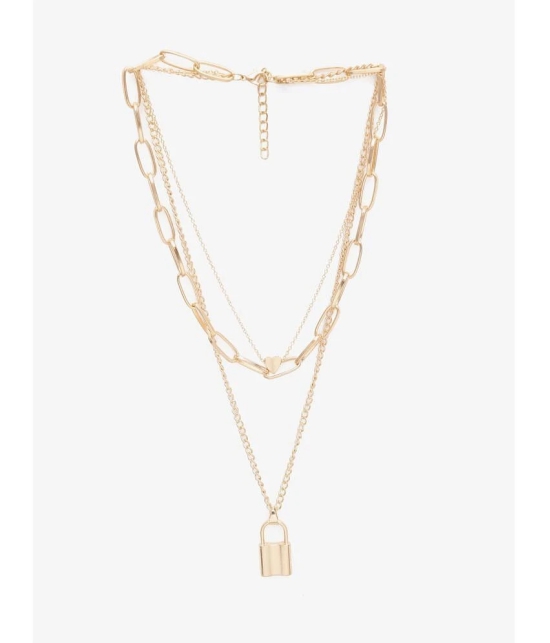 YOUBELLA Golden Body Chain ( Pack of 1 ) - Golden