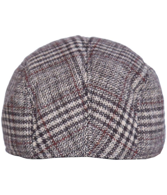 Zacharias Brown Woollen Men''s Cap ( Pack of 1 ) - Brown