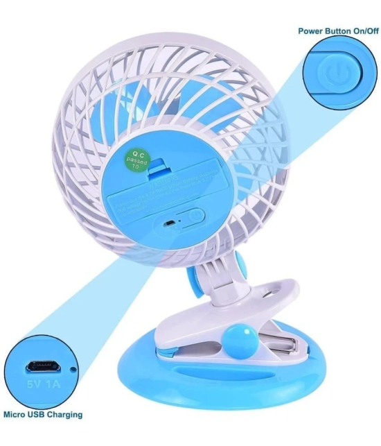 DAYBETTER 140 Mini Clip fan TableFan white