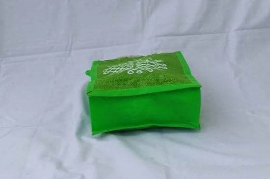 Green Color Mini Jute Bag