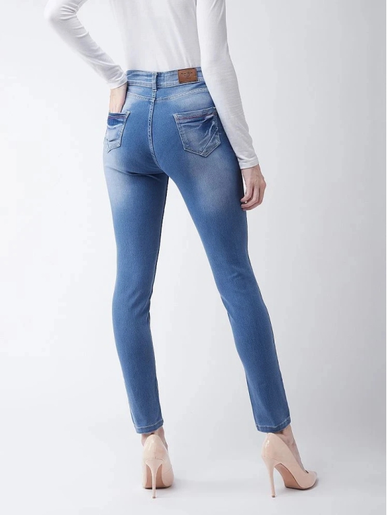 Miss Chase - Blue Denim Skinny Fit Womens Jeans ( Pack of 1 ) - None