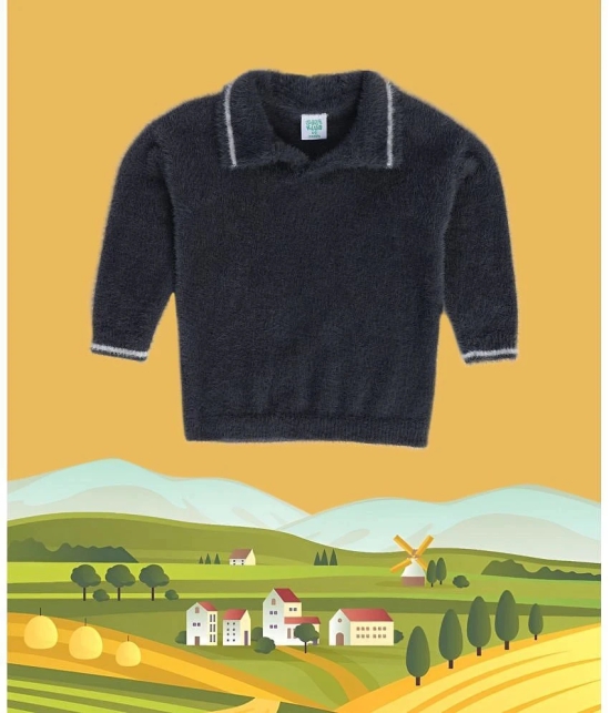 MINIKLUB DARK GREY SWEATER For BABY BOYS - None