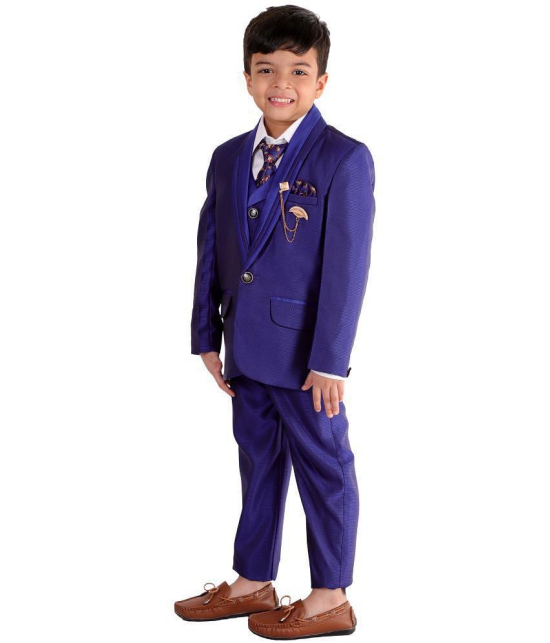 Fourfolds Boy's 5-Piece Suit_SH508 - None