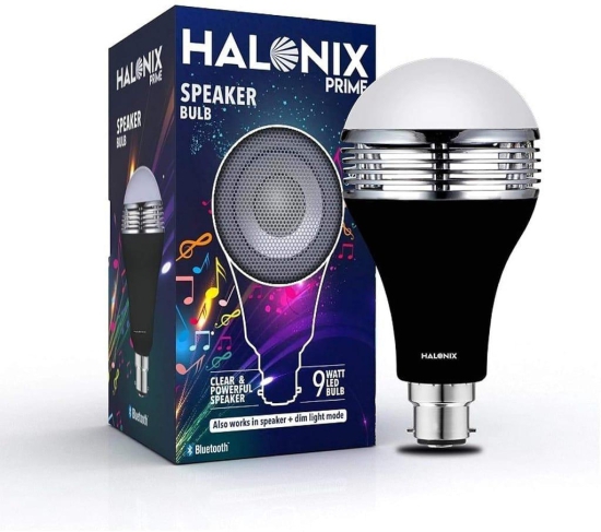 Halonix Bluetooth Speaker Bulb 9Watt/0.5Watt