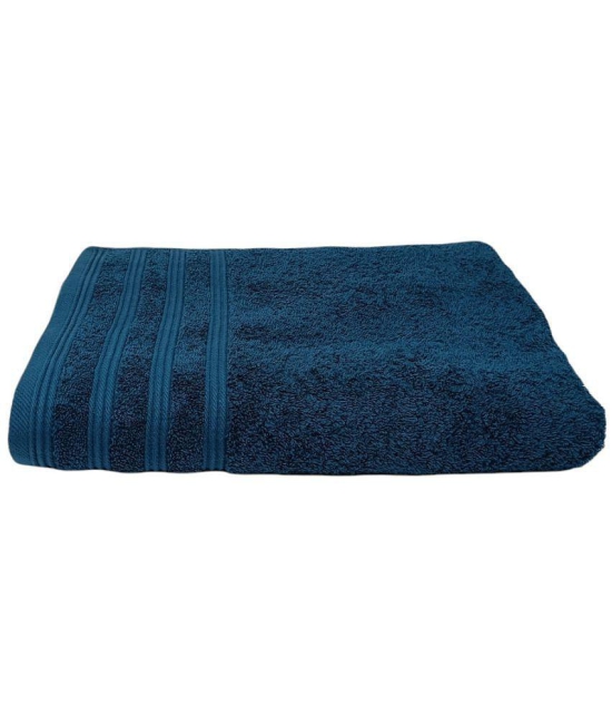 Gahoifab Single Cotton Bath Towel Blue - Blue