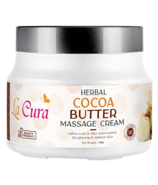 La Cura Cocoa Butter Massage Cream Hydration Booster 500 gm gm