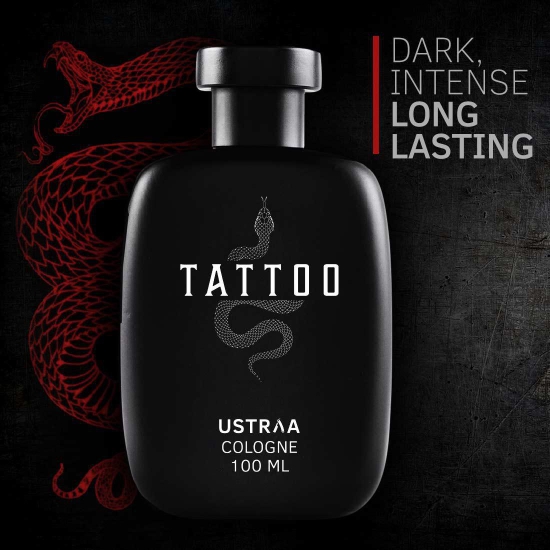 Ustraa Tattoo Cologne - 100 ml - Perfume for Men