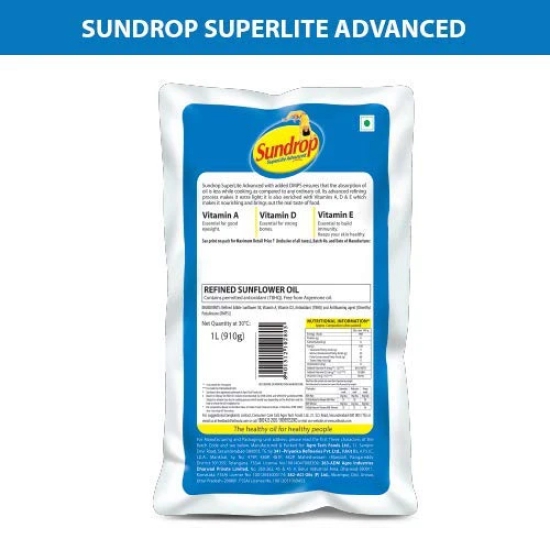 Sundrop Superlite Sunflower, 1 Ltr