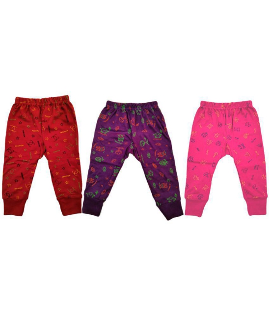 Kids Grip pajama in Vibrant color pack of 3PC - None