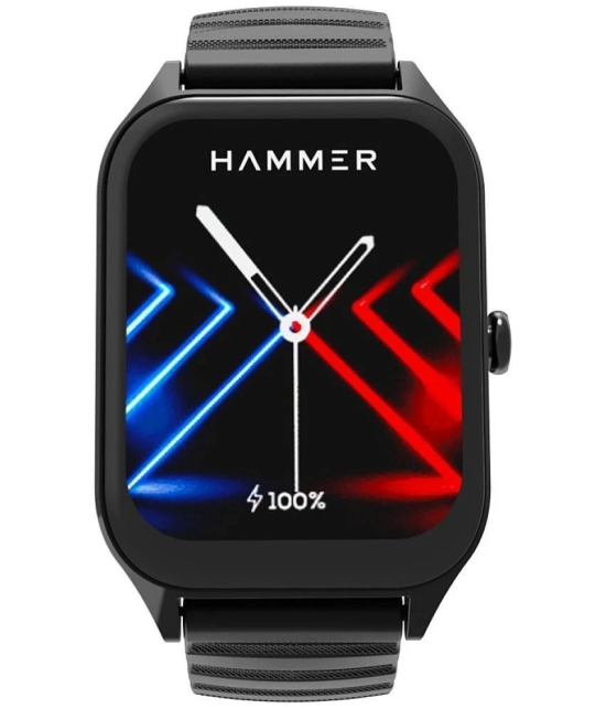 Hammer Stroke Black Smart Watch