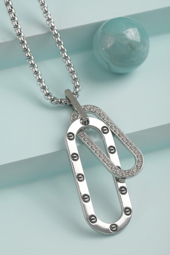 Darbe Men's Chain with Double Pendant