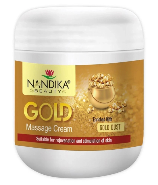 NANDIKA BEAUTY GOLD MASSAGE CREAM Moisturizer 500 gm