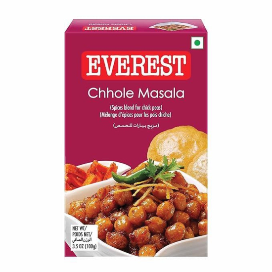 Everest Spices | Chhole Masala Powder | 100 Gm Each | Pack of 2| 200 Gm Pack