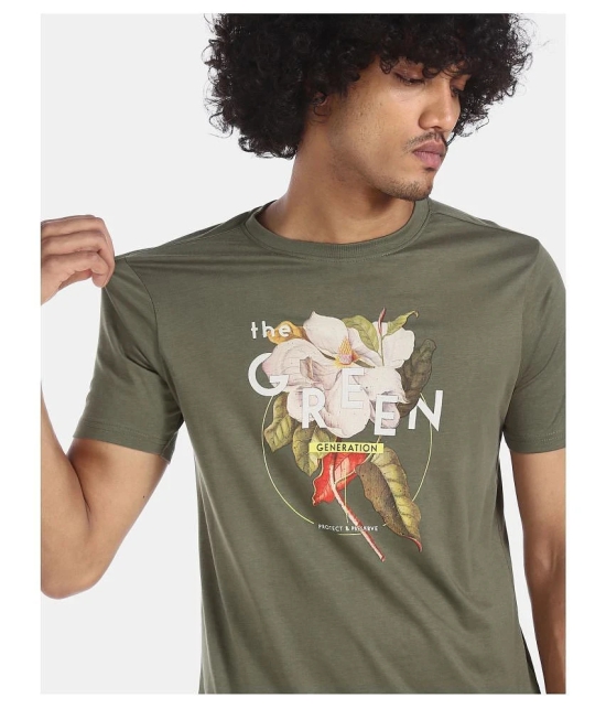 Colt Cotton Green Printed T-Shirt Single Pack - None