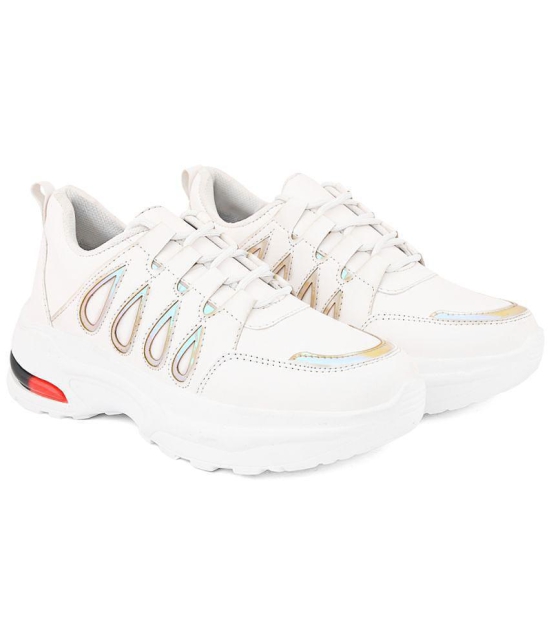 Fentacia - White Women's Sneakers - None