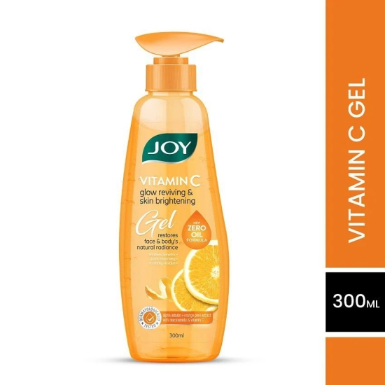 Joy Vitamin C Gel | Glow Reviving & Skin Brightening Gel 300ml, (Pack of 1)