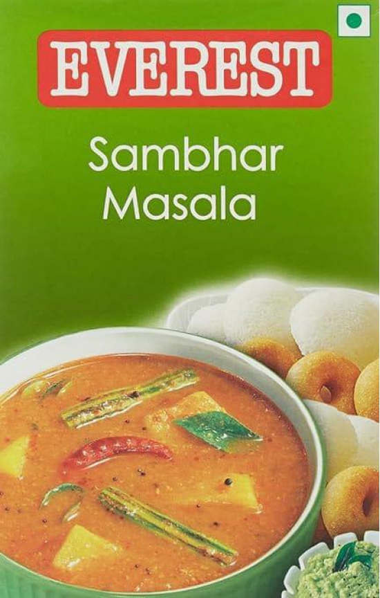 Everest Spices | Sambhar Masala Powder | 100 Gm Each | Pack of 2| 200 Gm Pack