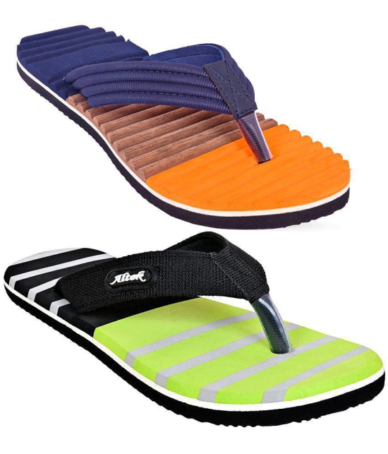 Altek - Multi Color Mens Daily Slipper - None