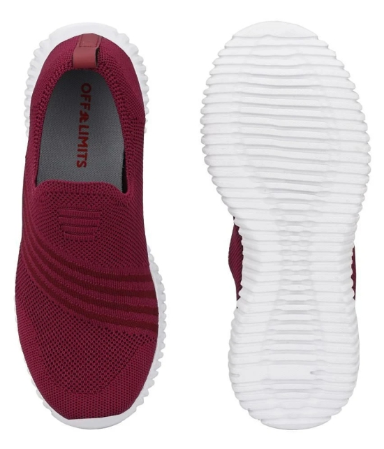 OFF LIMITS Maroon Walking Shoes - None