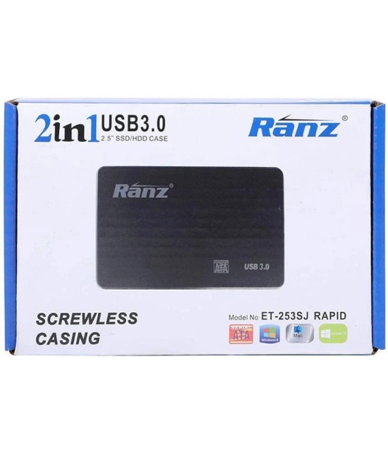 Ranz Black HDD Duplicator ( Pack of 1 )