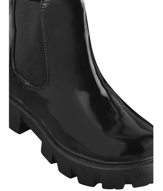 Shoetopia Black Women''s Ankle Length Boots - None