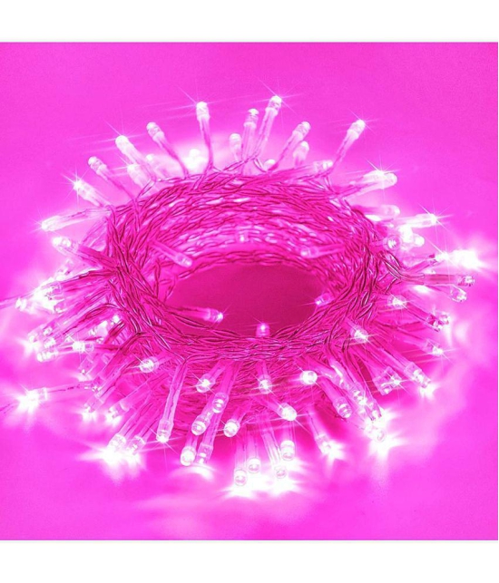 MIRADH - Pink 10Mtr String Light ( Pack of 2 ) - Pink